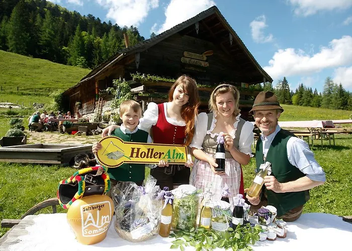 アパート Ferienhaus Hintersee ヒンターゼー